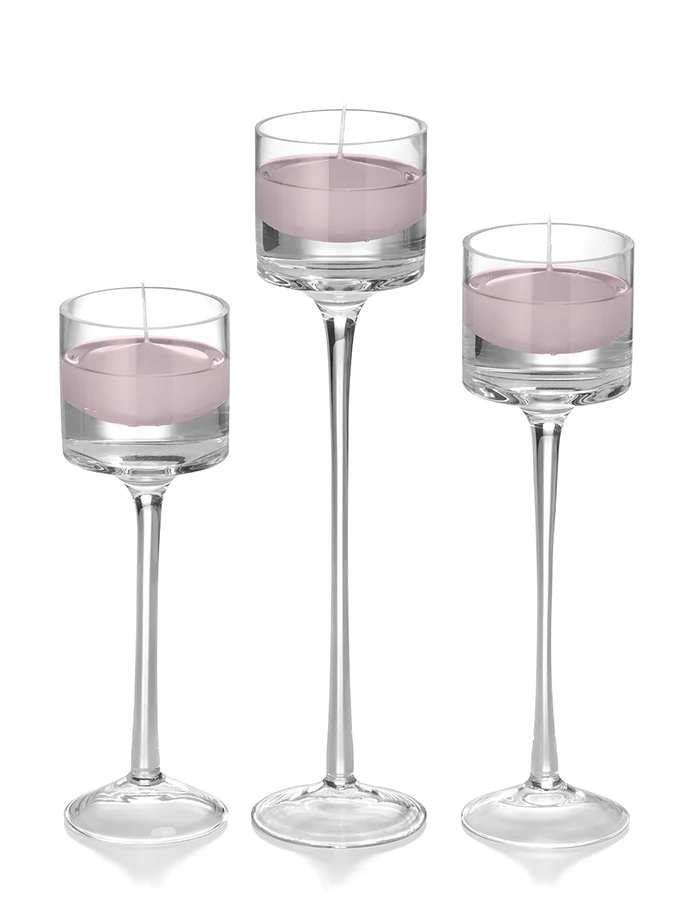 18 Floating Candles and 18 Monet Stem Holders - Image 50