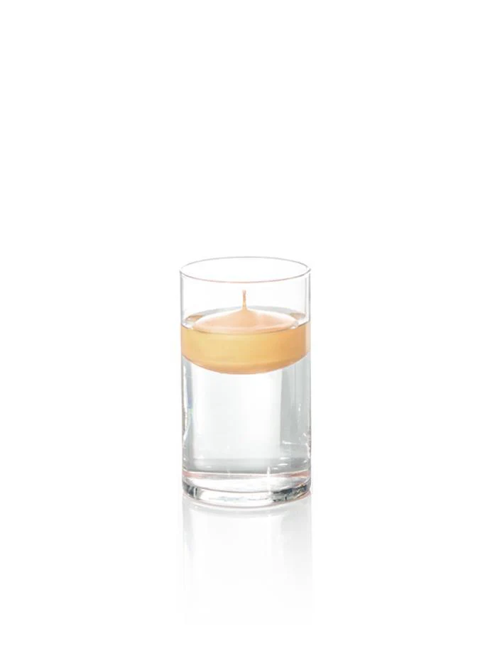 3" Floating Candles and 6" Cylinder Vases - Image 15