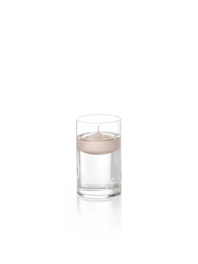 3" Floating Candles and 6" Cylinder Vases - Image 50