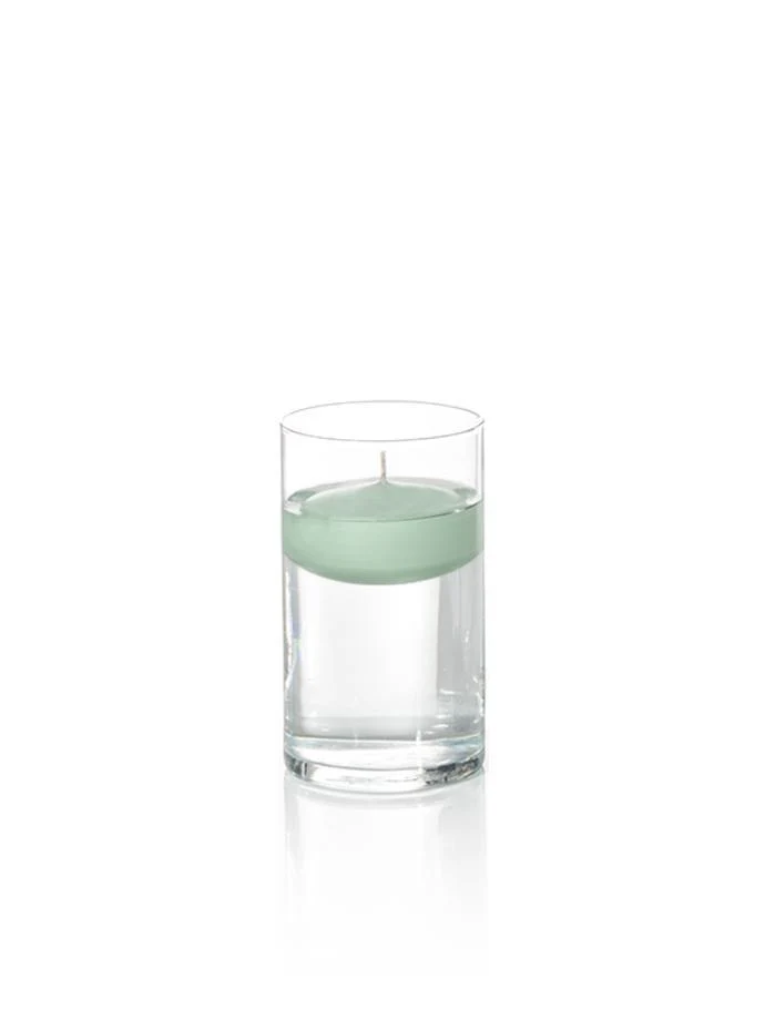 3" Floating Candles and 6" Cylinder Vases - Image 8