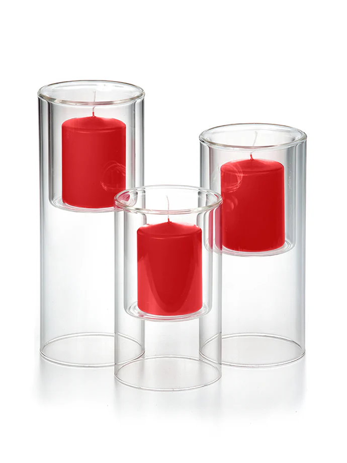3 Pillar Candles & 3 Ethereal Cylinders - Image 12