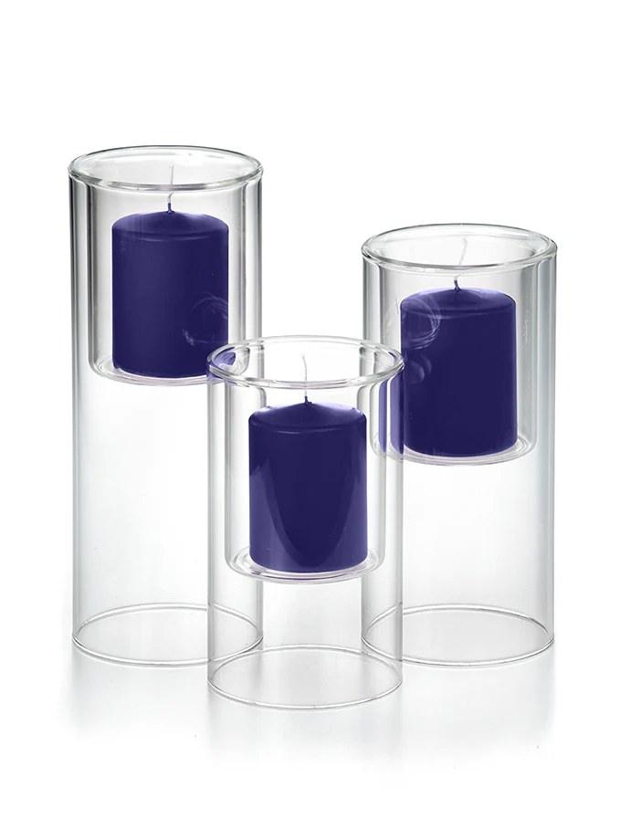 3 Pillar Candles & 3 Ethereal Cylinders - Image 5