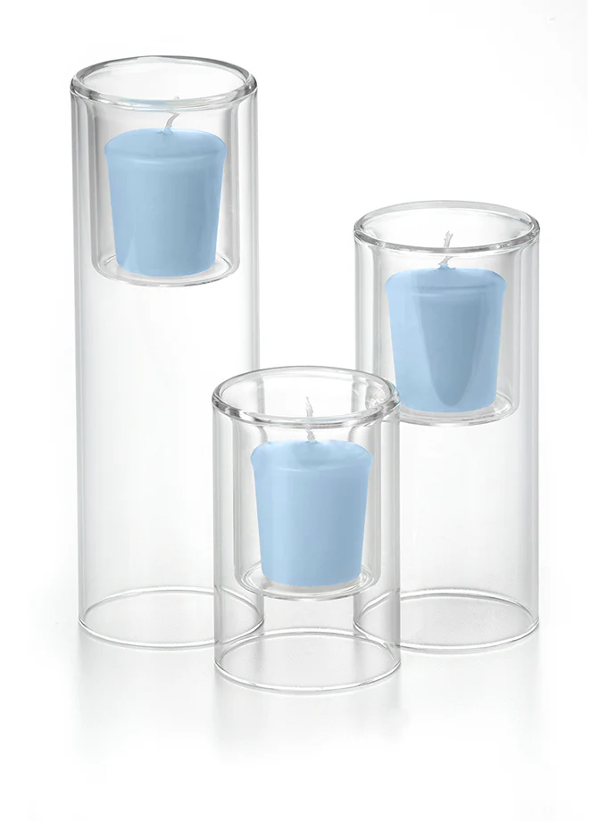 9 Votive Candles & 9 Ethereal Cylinders - Image 4
