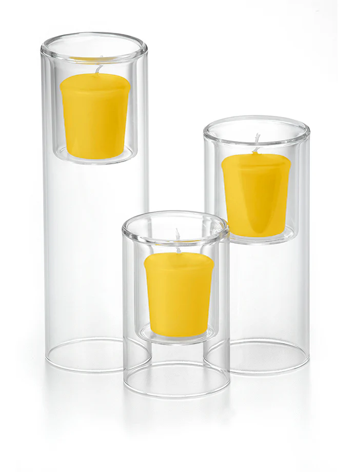 9 Votive Candles & 9 Ethereal Cylinders - Image 9