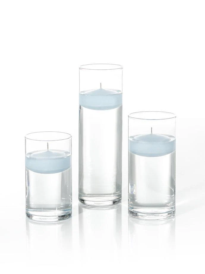36 Floating Candles and Cylinder Vases - Image 4