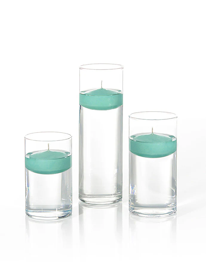 36 Floating Candles and Cylinder Vases - Image 64