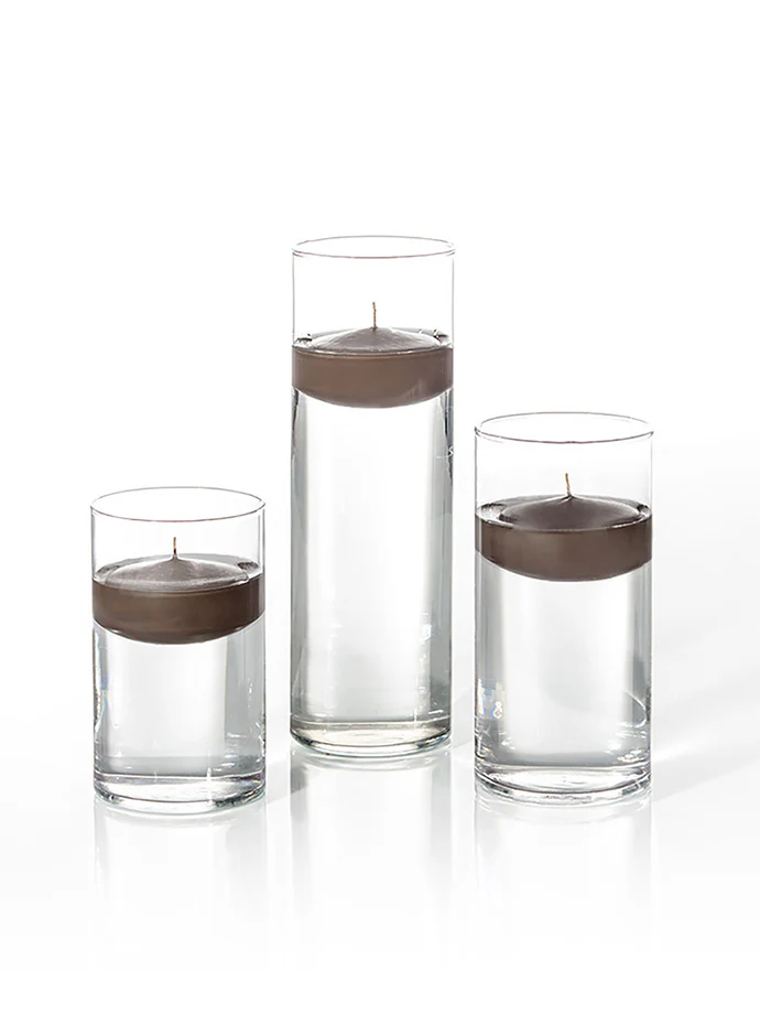 36 Floating Candles and Cylinder Vases - Image 80