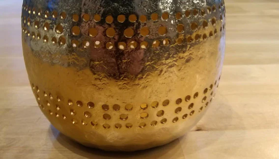 Large Barrel Hurricane  Goldplated - each