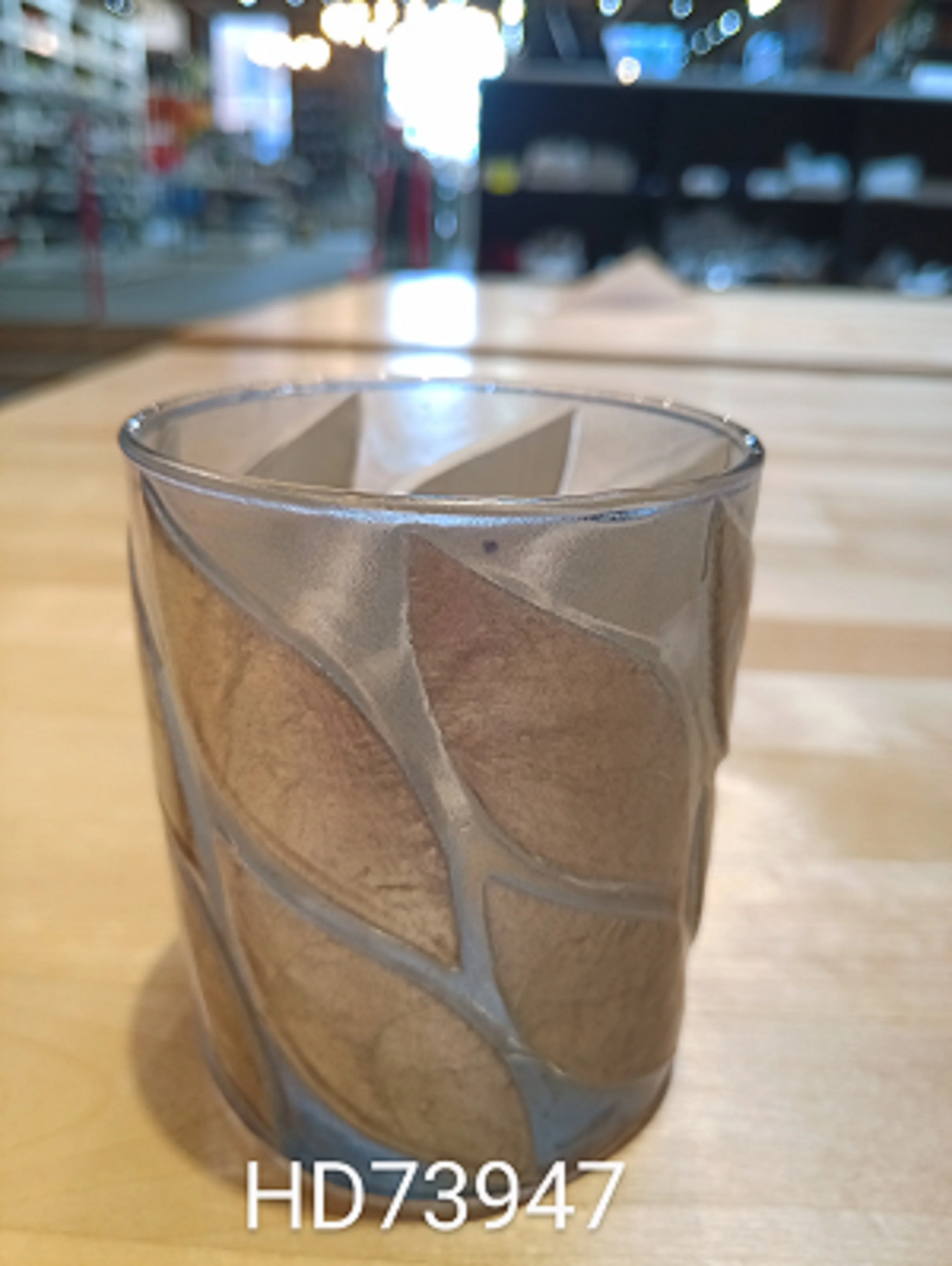 Votive Leaf - Grey